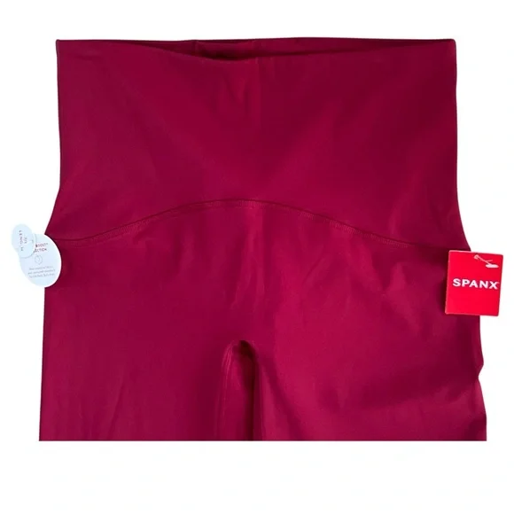 Spanx Booty Boost Leggings 7/8 Active Shaping Fitness Breathable Wicking New LG - Picture 2 of 10